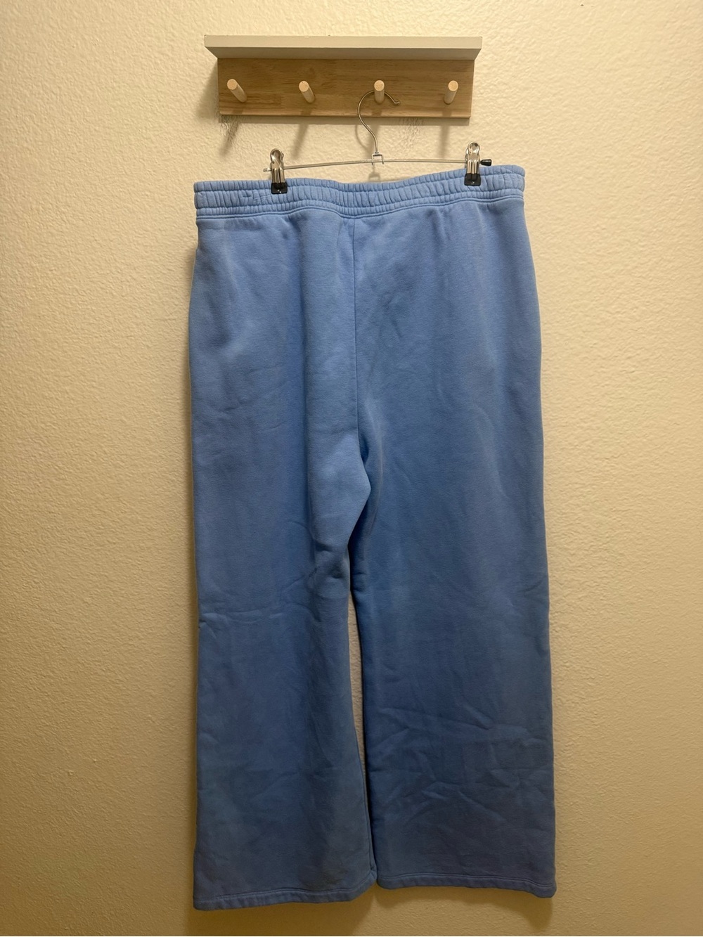 Abercrombie & Fitch Soft A&F Blue Fleece Sweatshirt & Pants Set XL - Picture 8 of 9